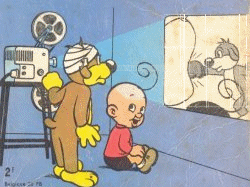 Gif animé Pif le chien cinéma